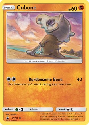 Cubone (57) [SM - Forbidden Light]