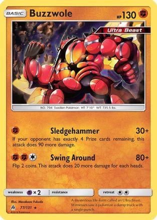 Buzzwole (77) [SM - Forbidden Light]