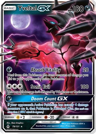 Yveltal GX (79) [SM - Forbidden Light] Holofoil