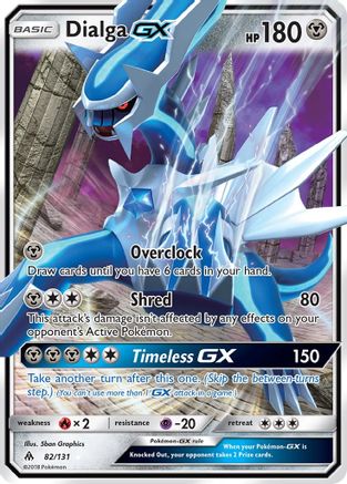 Dialga GX (82) [SM - Forbidden Light] Holofoil