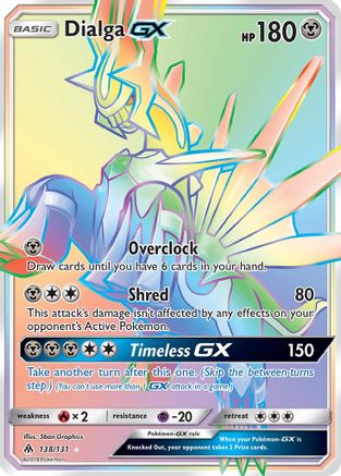 Dialga GX (Secret) (138) [SM - Forbidden Light] Holofoil
