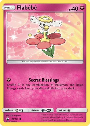 Flabebe (84) (84) [SM - Forbidden Light]