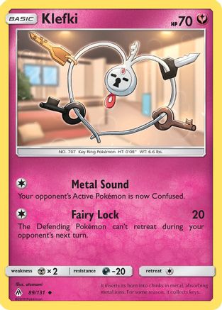 Klefki (89) [SM - Forbidden Light]