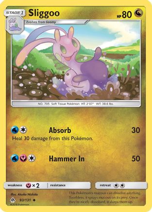 Sliggoo (93) [SM - Forbidden Light] Reverse Holofoil