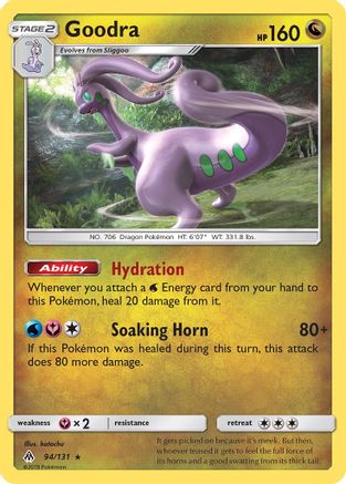 Goodra (94) [SM - Forbidden Light] Reverse Holofoil