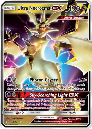 Ultra Necrozma GX (95) [SM - Forbidden Light] Holofoil