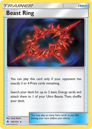 Beast Ring (102) [SM - Forbidden Light]