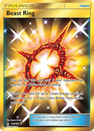 Beast Ring (Secret) (141) [SM - Forbidden Light] Holofoil
