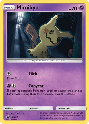 Mimikyu - SM99 (SM99) [SM Promos] Holofoil