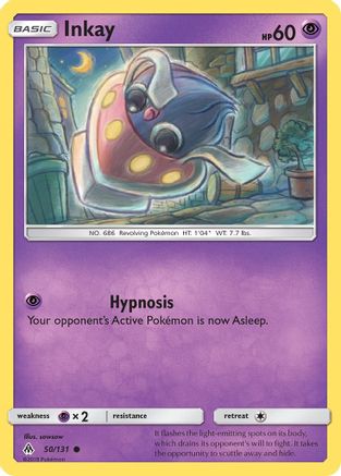 Inkay (50) [SM - Forbidden Light] Reverse Holofoil