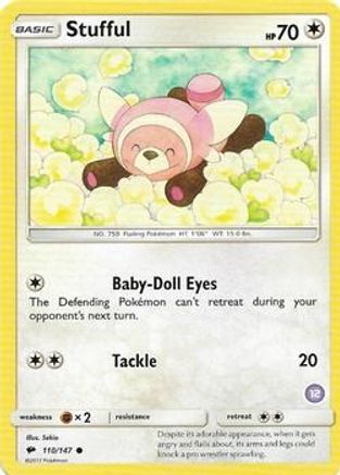 Stufful (12) () [SM Trainer Kit: Alolan Sandslash & Alolan Ninetales]