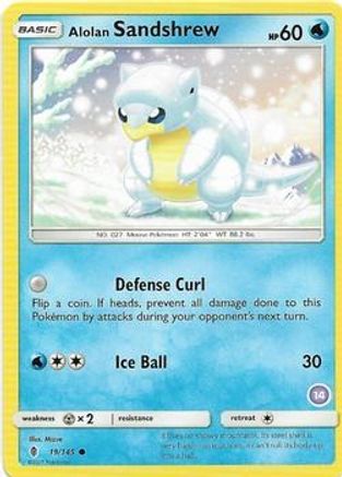 Alolan Sandshrew (14) (19) [SM Trainer Kit: Alolan Sandslash & Alolan Ninetales]