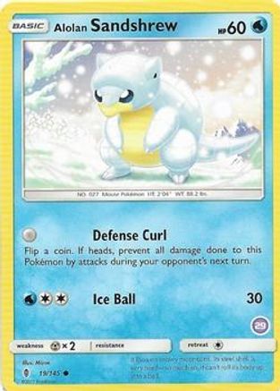 Alolan Sandshrew (29) (19) [SM Trainer Kit: Alolan Sandslash & Alolan Ninetales]