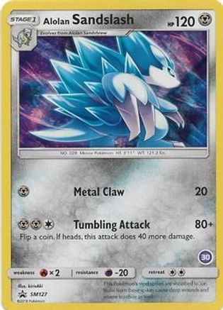 Alolan Sandslash (30) (SM127) [SM Trainer Kit: Alolan Sandslash & Alolan Ninetales] Holofoil