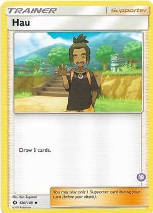 Hau (19) (Alolan Sandslash Half-Deck) () [SM Trainer Kit: Alolan Sandslash & Alolan Ninetales]