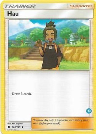 Hau (19) (Alolan Ninetales Half-Deck) () [SM Trainer Kit: Alolan Sandslash & Alolan Ninetales]