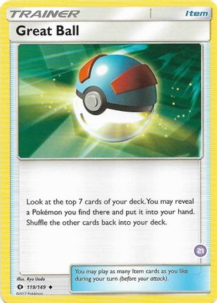 Great Ball (#21, Alolan Sandslash Half-Deck) () [SM Trainer Kit: Alolan Sandslash & Alolan Ninetales]