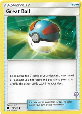 Great Ball (25) (Alolan Sandslash Half-Deck) () [SM Trainer Kit: Alolan Sandslash & Alolan Ninetales]
