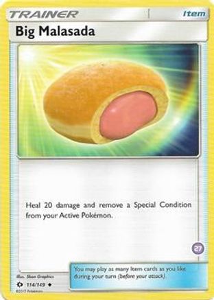 Big Malasada (27) (114) [SM Trainer Kit: Alolan Sandslash & Alolan Ninetales]