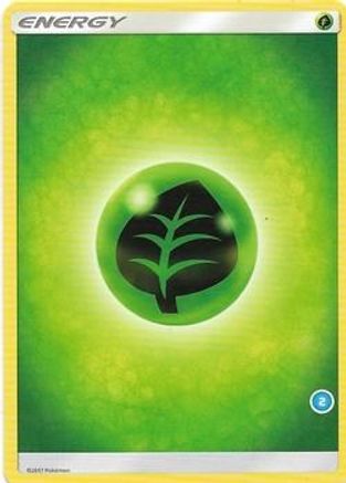 Grass Energy (2) () [SM Trainer Kit: Alolan Sandslash & Alolan Ninetales]