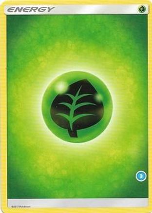 Grass Energy (3) () [SM Trainer Kit: Alolan Sandslash & Alolan Ninetales]