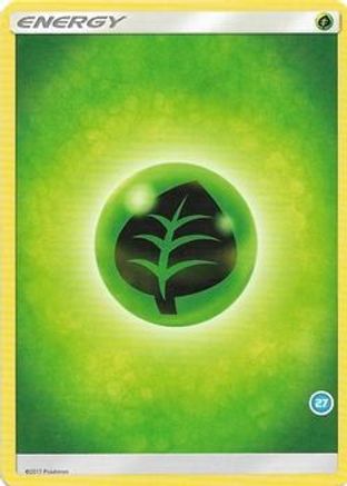 Grass Energy (27) () [SM Trainer Kit: Alolan Sandslash & Alolan Ninetales]
