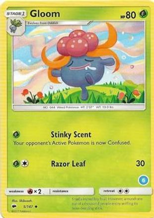 Gloom (6) () [SM Trainer Kit: Alolan Sandslash & Alolan Ninetales]