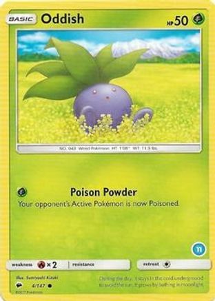 Oddish (11) () [SM Trainer Kit: Alolan Sandslash & Alolan Ninetales]