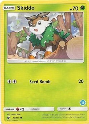 Skiddo (13) () [SM Trainer Kit: Alolan Sandslash & Alolan Ninetales]