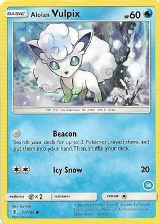 Alolan Vulpix (14) (21) [SM Trainer Kit: Alolan Sandslash & Alolan Ninetales]