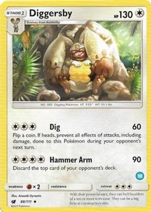 Diggersby (18) () [SM Trainer Kit: Alolan Sandslash & Alolan Ninetales]