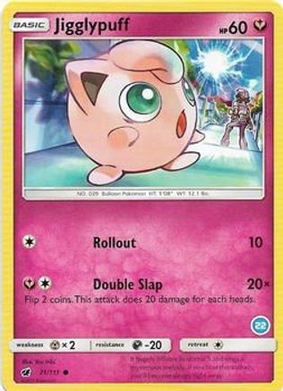 Jigglypuff (22) () [SM Trainer Kit: Alolan Sandslash & Alolan Ninetales]