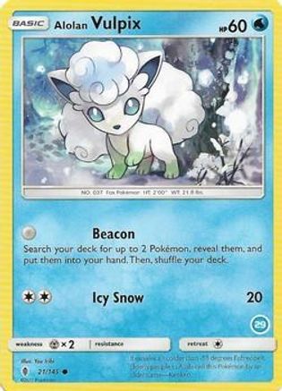 Alolan Vulpix (29) (21) [SM Trainer Kit: Alolan Sandslash & Alolan Ninetales]