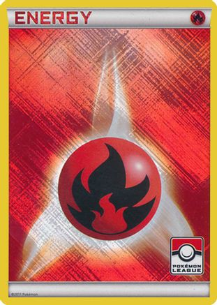 Fire Energy (2011 Pokemon League) () [League & Championship Cards] Holofoil