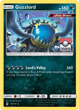 Guzzlord - 80/131 (Pokemon League) (80) [League & Championship Cards] Reverse Holofoil