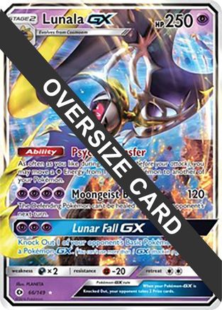 Lunala GX - 66/149 (66) [Jumbo Cards] Holofoil