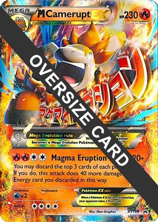 M Camerupt EX - XY198 (XY198) [Jumbo Cards] Holofoil