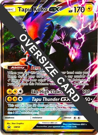 Tapu Koko GX - SM50 (SM50) [Jumbo Cards] Holofoil