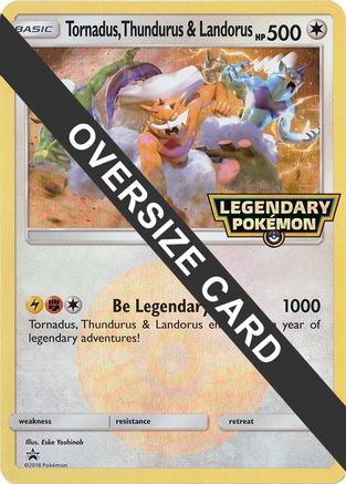 Tornadus, Thundurus & Landorus (Forces of Nature Promo) () [Jumbo Cards] Holofoil