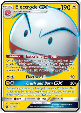 Electrode GX (Full Art) (155) [SM - Celestial Storm] Holofoil