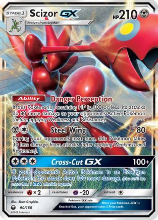 Scizor GX (90) [SM - Celestial Storm] Holofoil