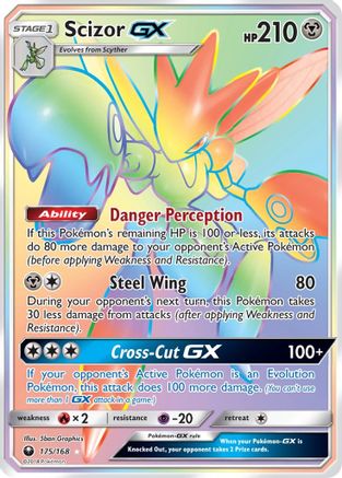 Scizor GX (Secret) (175) [SM - Celestial Storm] Holofoil