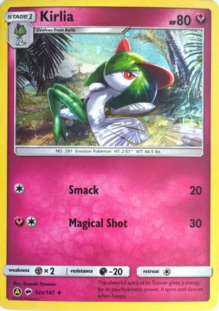 Kirlia - 92a/147 (92a) [Alternate Art Promos] Holofoil