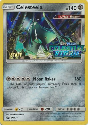 Celesteela - SM131 (Prerelease) [Staff] (SM131) [SM Promos] Holofoil