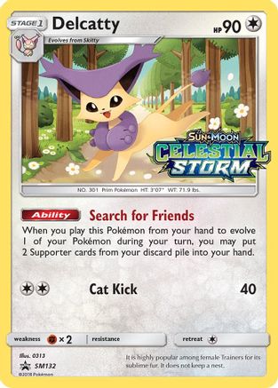 Delcatty - SM132 (Prerelease) (SM132) [SM Promos] Holofoil