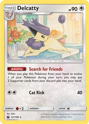 Delcatty - 121/168 (SM Celestial Storm) (121) [Deck Exclusives]