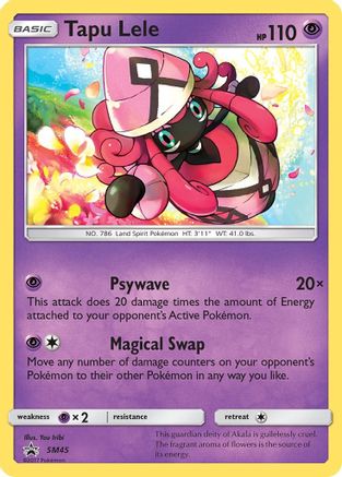 Tapu Lele - SM45 (SM45) [SM Promos] Holofoil