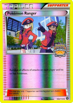 Pokemon Ranger - 104/114 (Regional Championships) (104) [League & Championship Cards] Reverse Holofoil