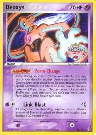 Deoxys - 16/107 (Regional Championships) (16) [League & Championship Cards]