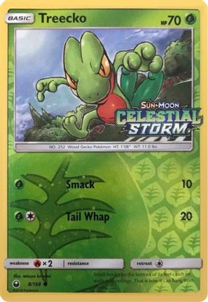 Treecko - 8/168 (Toys R Us) (8) [Miscellaneous Cards & Products] Reverse Holofoil